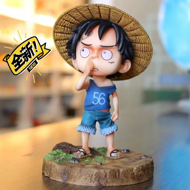 【清仓低价处理】海贼王GK童年抠鼻沙雕路飞...