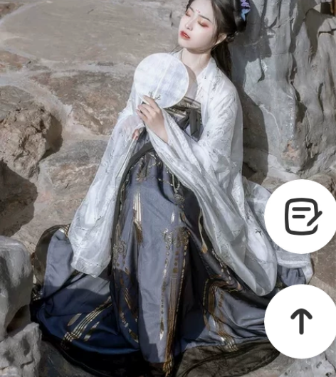 【汉服出租】艺缕黑云鹤大全套(两根防掉神器...