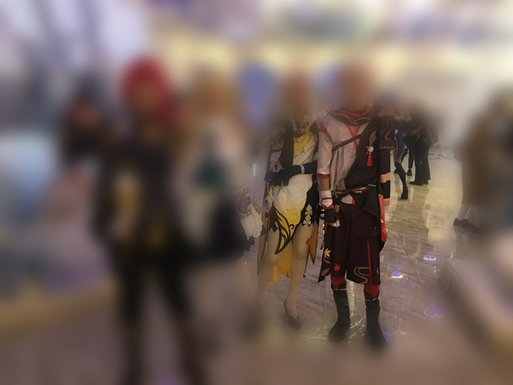 漫骨原神cos带假毛,枫原万叶cos服稻妻...