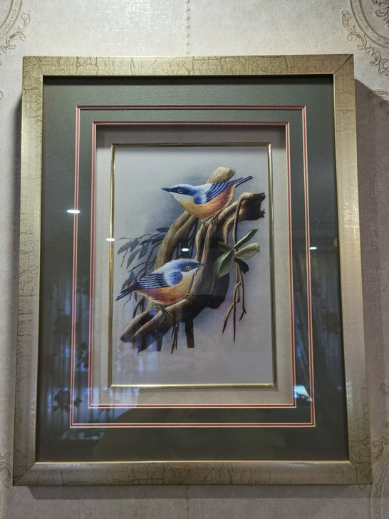 手工苏绣 艺术装饰画,刺绣画