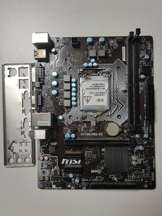 微星H110M_PRO-VD电脑主板，拆机...