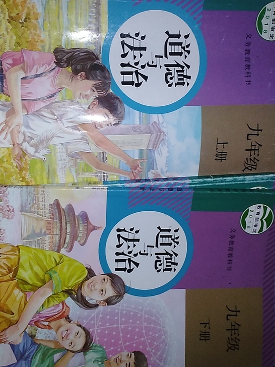 九年级上下册政治，两本15