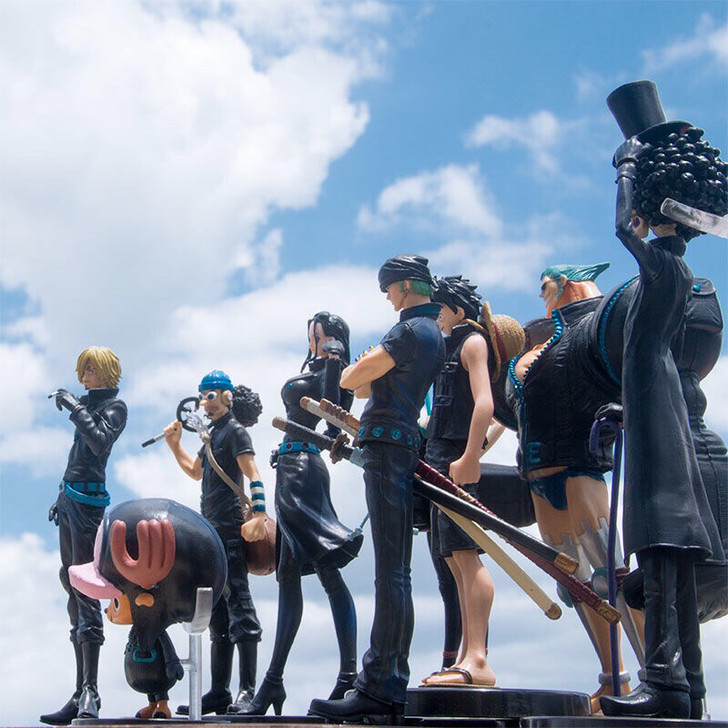 全套onepiece手办模型路飞索隆艾斯公...