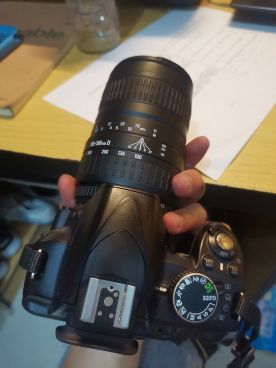 尼康d3100 带100~300mm长焦镜...