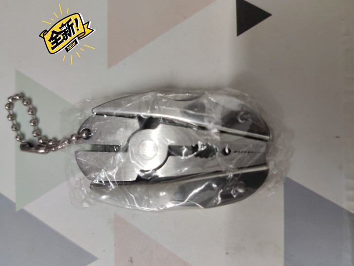小型多功能工具钳子折叠迷你户外便携多用工具...