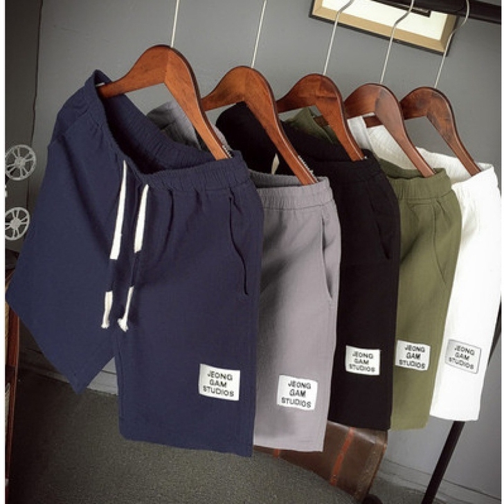 【全新处理库存】男士日系五分裤男流大码短裤...