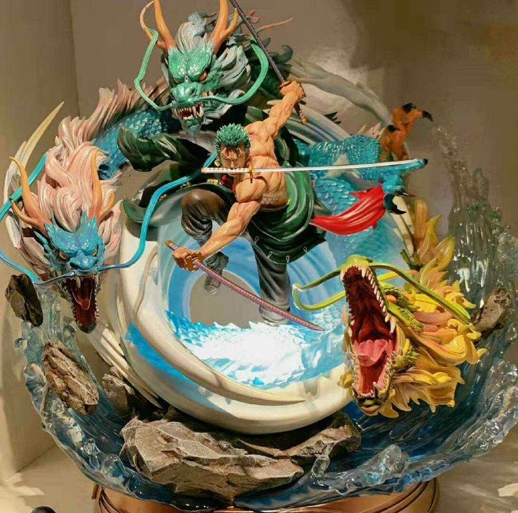 【海贼王超大手办】超大索隆只出图中款海贼王...