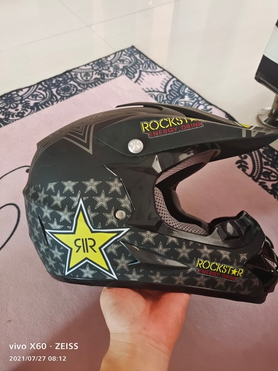 运损 摩托车越野头盔，男个性酷夏四季全盔，...