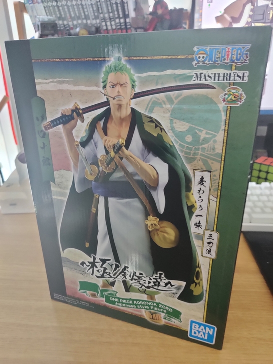 退坑出眼镜厂一番赏和之国索隆,盒子完好,本...