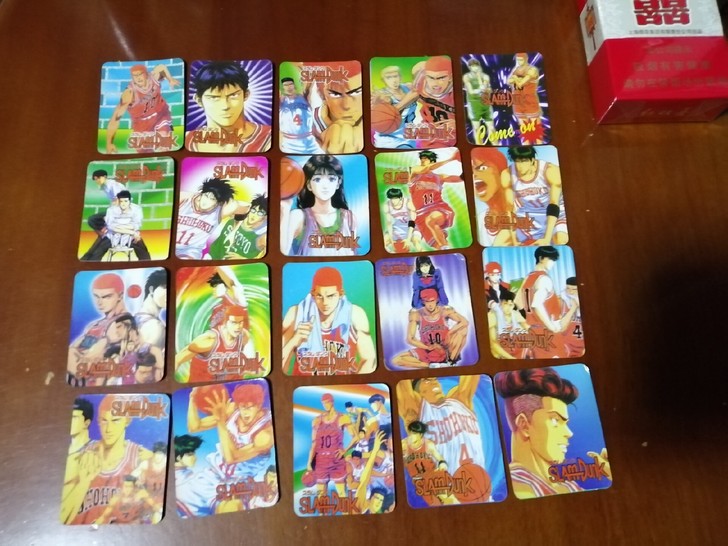 早期灌篮高手小卡打包