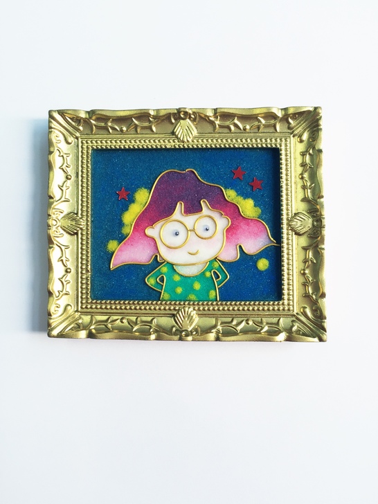 【景泰蓝工艺画】