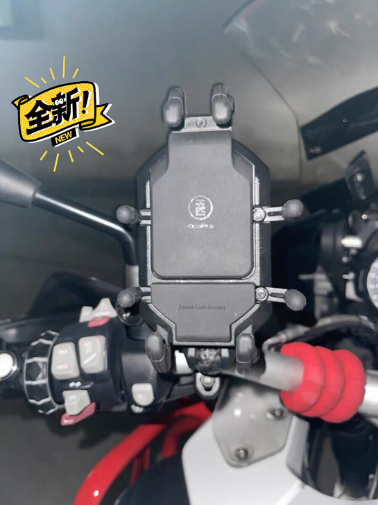 五匹手机变径甲壳支架,五匹全摩托车手机支架...