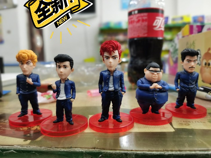 【5个35包邮】日本Q版灌篮高手手办樱木花...