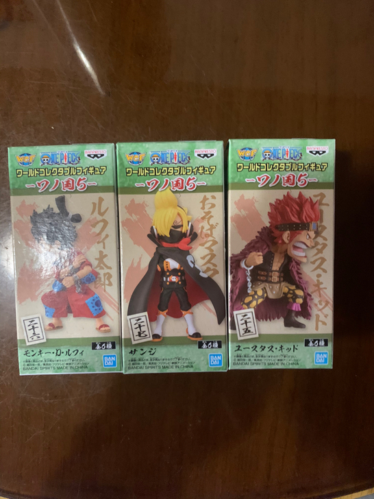 海贼王手办  和之国 5 黑衣山治（仅拆外...