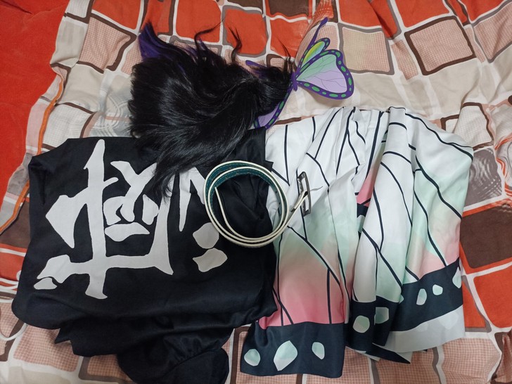 [大全套带道具]鬼灭之刃蝴蝶忍虫柱cos ...