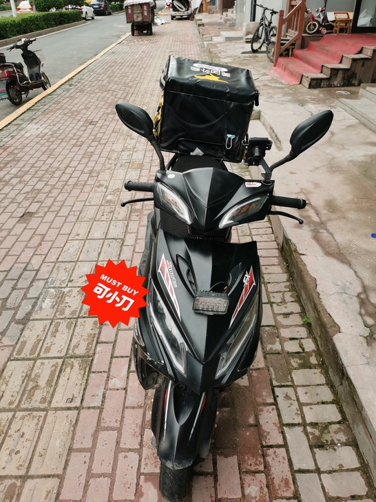 踏板摩托车况好，