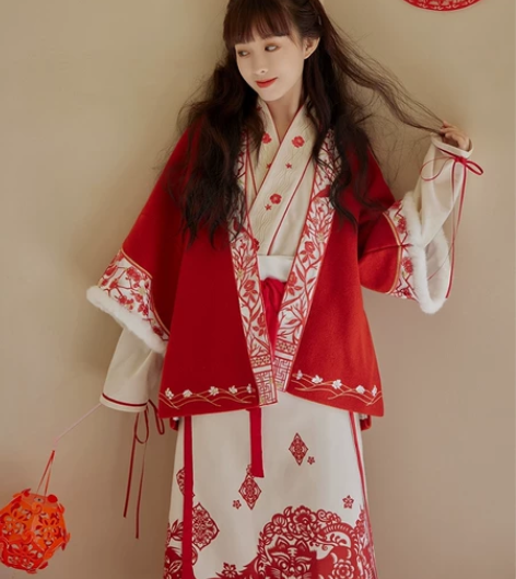 七月夕织祈改良飞机袖短衫 大全套:短衫+半...