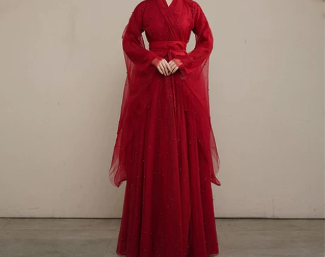 原创汉服女夏季古装飘逸超仙中国风襦裙显瘦舞...