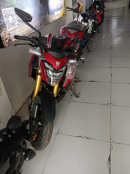 豪爵DR300提速猛，农机岗金瑞摩托车城感...