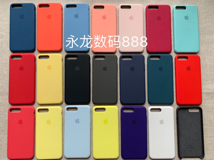 苹果官方原装7plus/8plus硅胶手机...