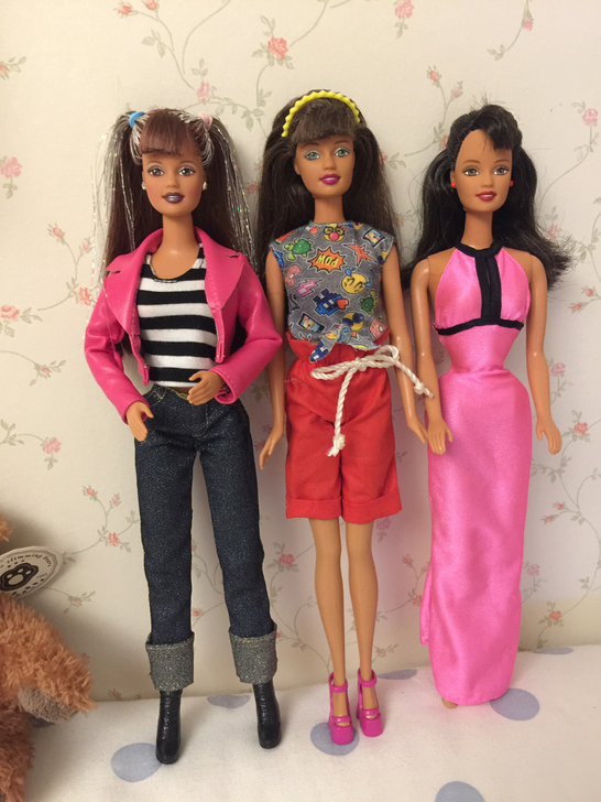 正版芭比娃娃，特蕾莎老娃最近喜欢上特雷莎脸...