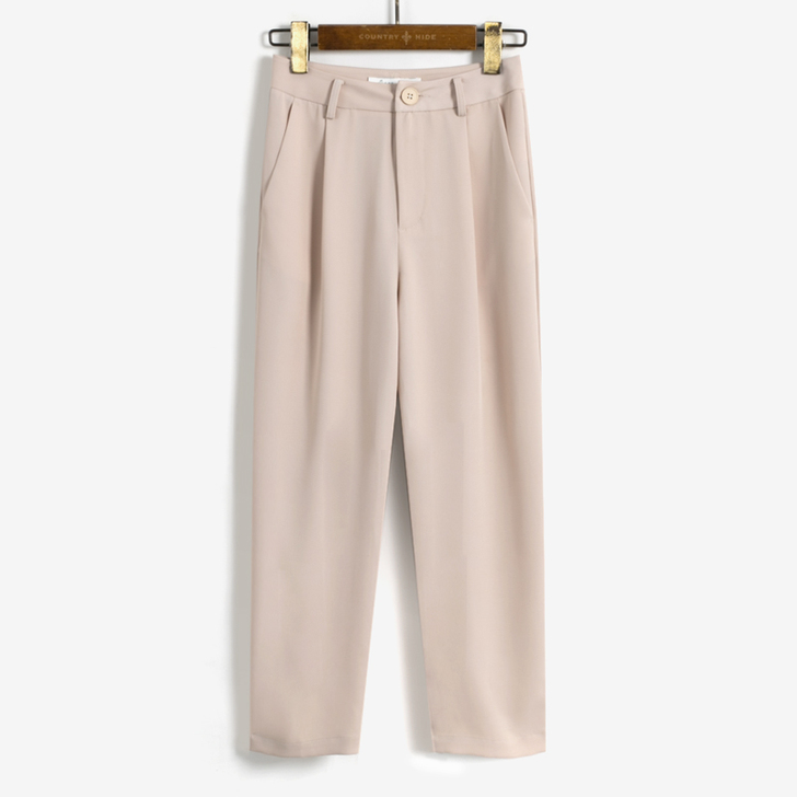 哈伦裤女薄款夏季休闲裤萝卜裤宽松直筒高腰垂...