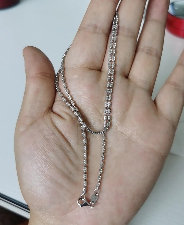 意大利钻石K金链