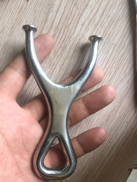 全新不锈钢扁皮弹弓