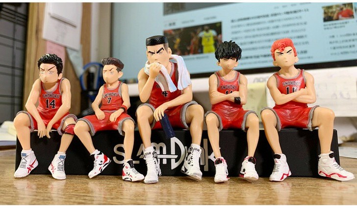 【一套价】包邮灌篮高手板凳军湘北五虎汽车摆...