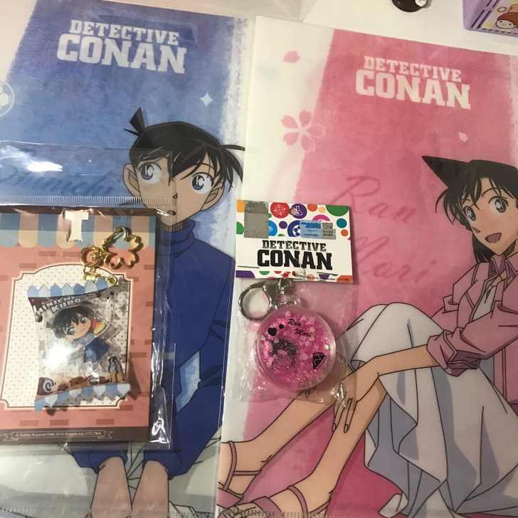 名侦探柯南周边、（新一、小兰set）图中全...