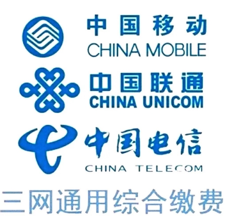 话费100，移动100，联通100，电信1...