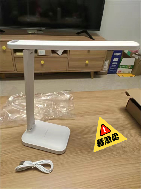 大四学姐毕业！ 全新台灯 插电充电两用！