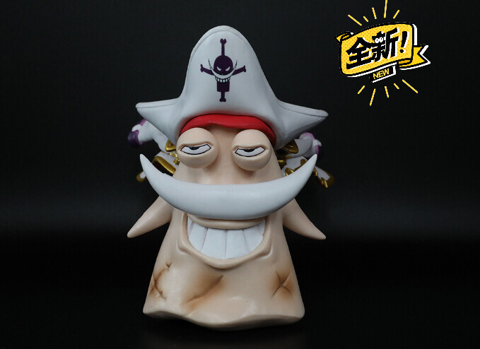 海贼王白胡子甚平路飞电话虫盒装手办one ...