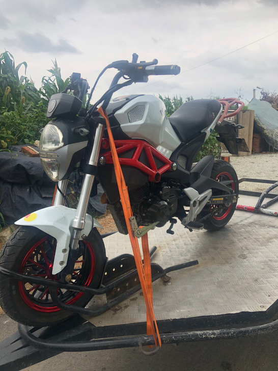 小怪兽 150摩托车 车况好 不烧机油 外...