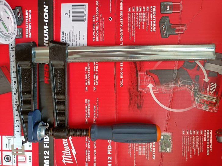 霍夫曼Garant高端可锻造铁螺旋重型F夹...