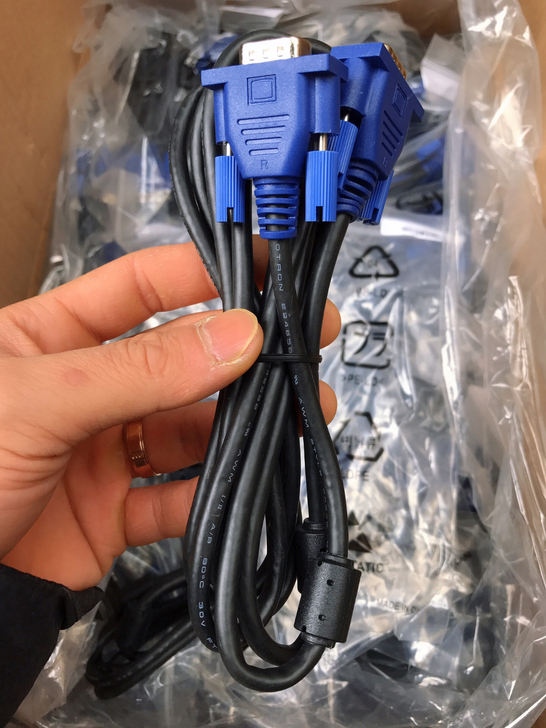 冠捷aoc原装VGA液晶显示器配机线连接线...