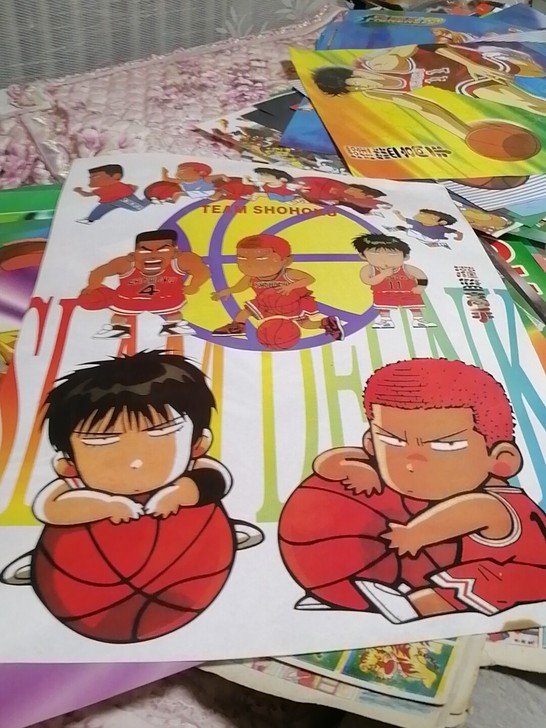 四开覆膜明星海报 灌篮高手