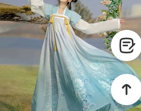 千韵岗昙花一梦原创汉服中国风改良古装汉元素...