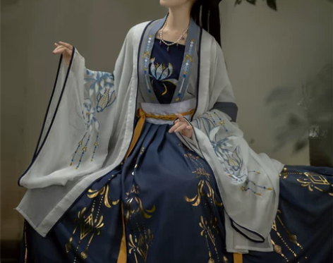 千韵岗琼华汉服女正品原创中国风春季古装改良...