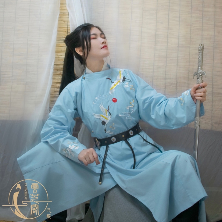 汉服唐制圆领袍，单层，男女可穿款店铺清货全新