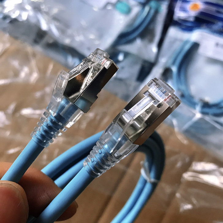 2米超六类屏蔽万兆网线CAT.6A双屏蔽R...