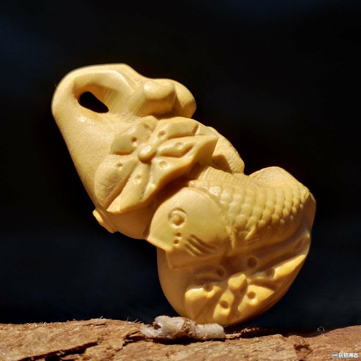 【材质】黄杨木