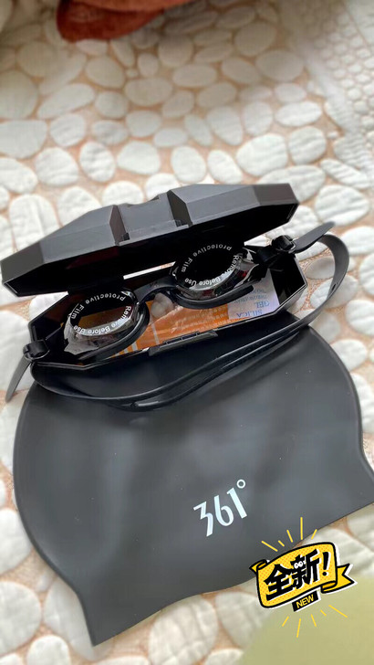 正品361度泳镜男女    高清防水防雾游...