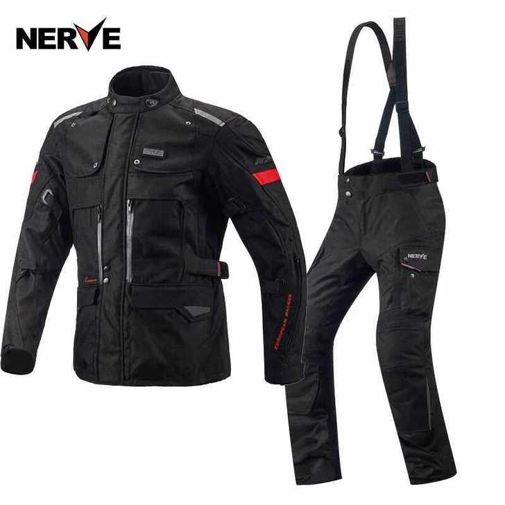 德国NERVE涅夫高加索摩托车骑行服套装男...