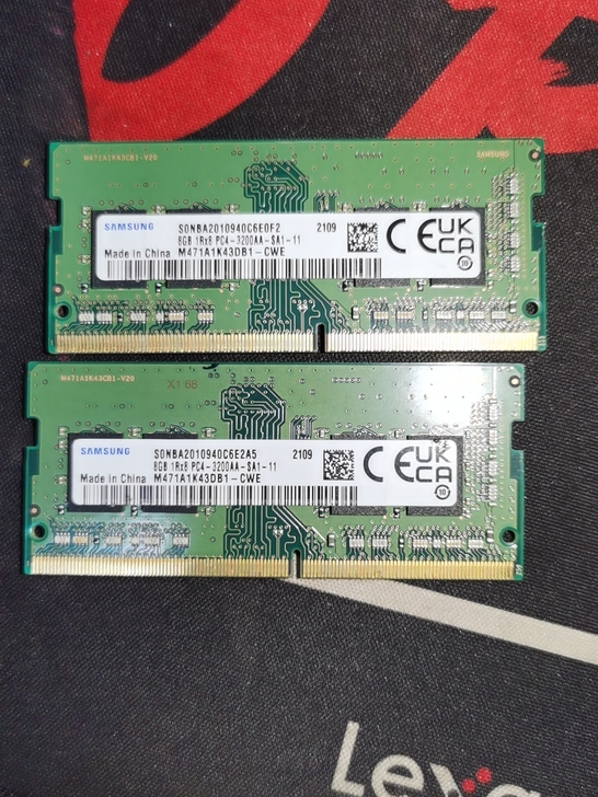 三星笔记本8g3200内存，联想原装拆机，