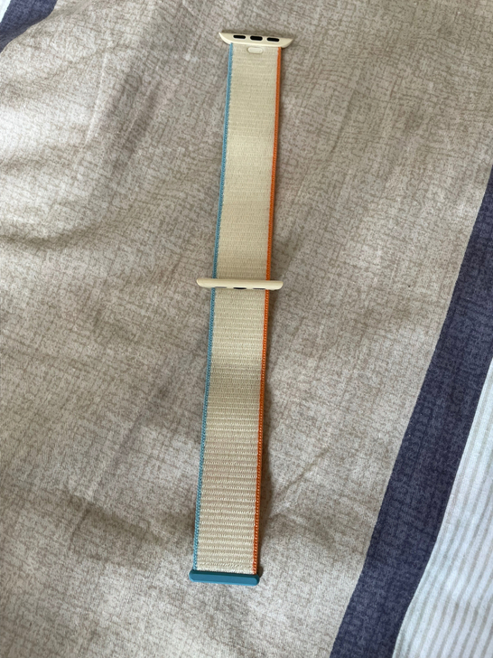 原装Apple Watch奶油色回环表带 ...