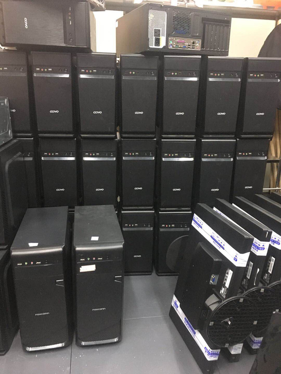 出售台式二手电脑家用办公 公司商务用 客服...