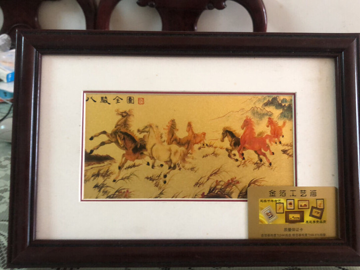 金箔工艺画