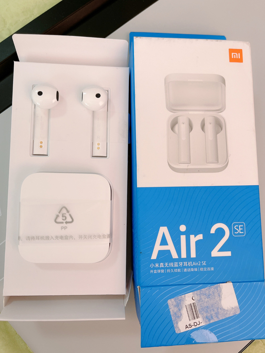 小米真无线蓝牙耳机Air2SE降噪运动半入...