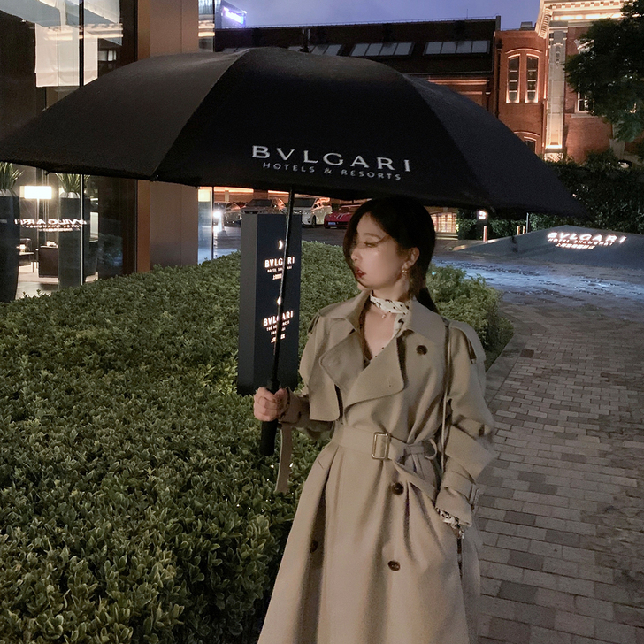 byyou 风衣，就穿过三次